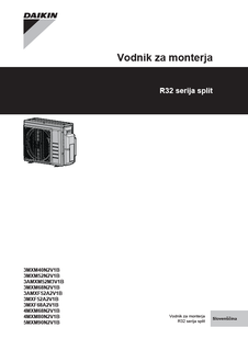 3MXM-N, 3AMXM-M, 3AMXF-A, 3MXF-A, 4MXM-N, 5MXM-N_4PSL600463-1_2019_10_Installer reference guide_Slovenian download